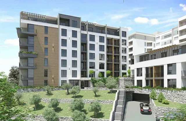 New Exclusive Complex with Sea View in Becici